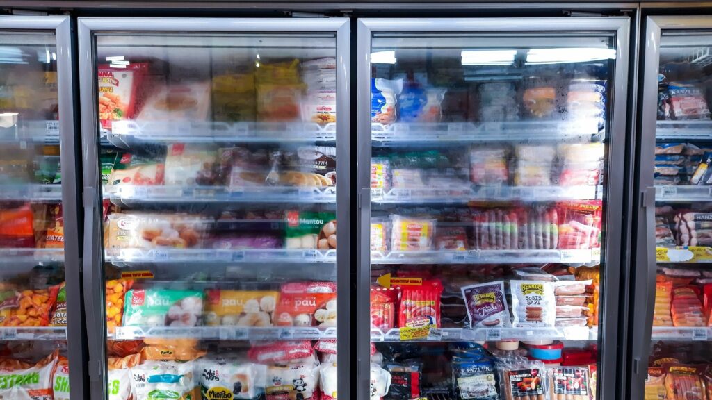 commercial fridge